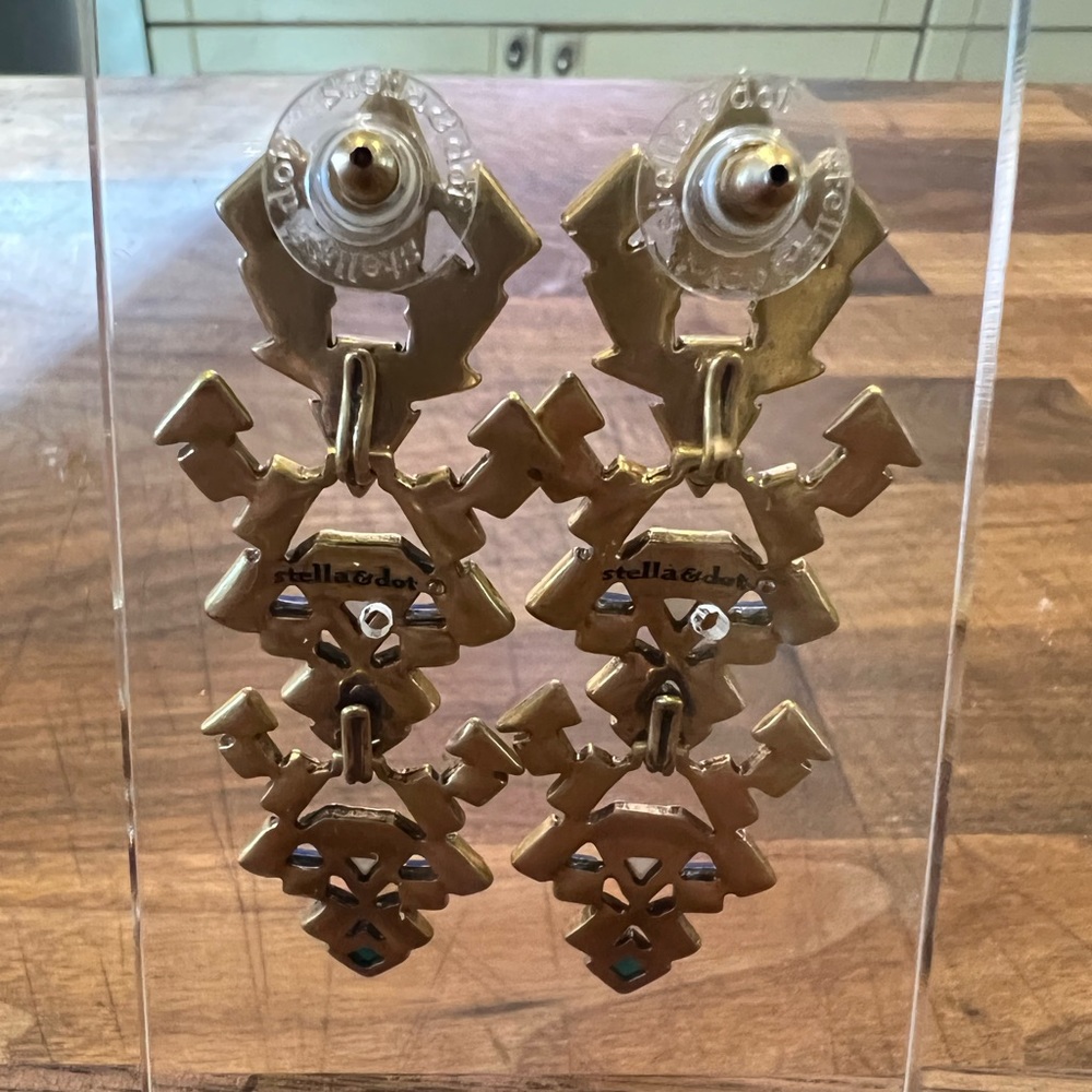 Stella & Dot Stone Tile Chandeliers View 5